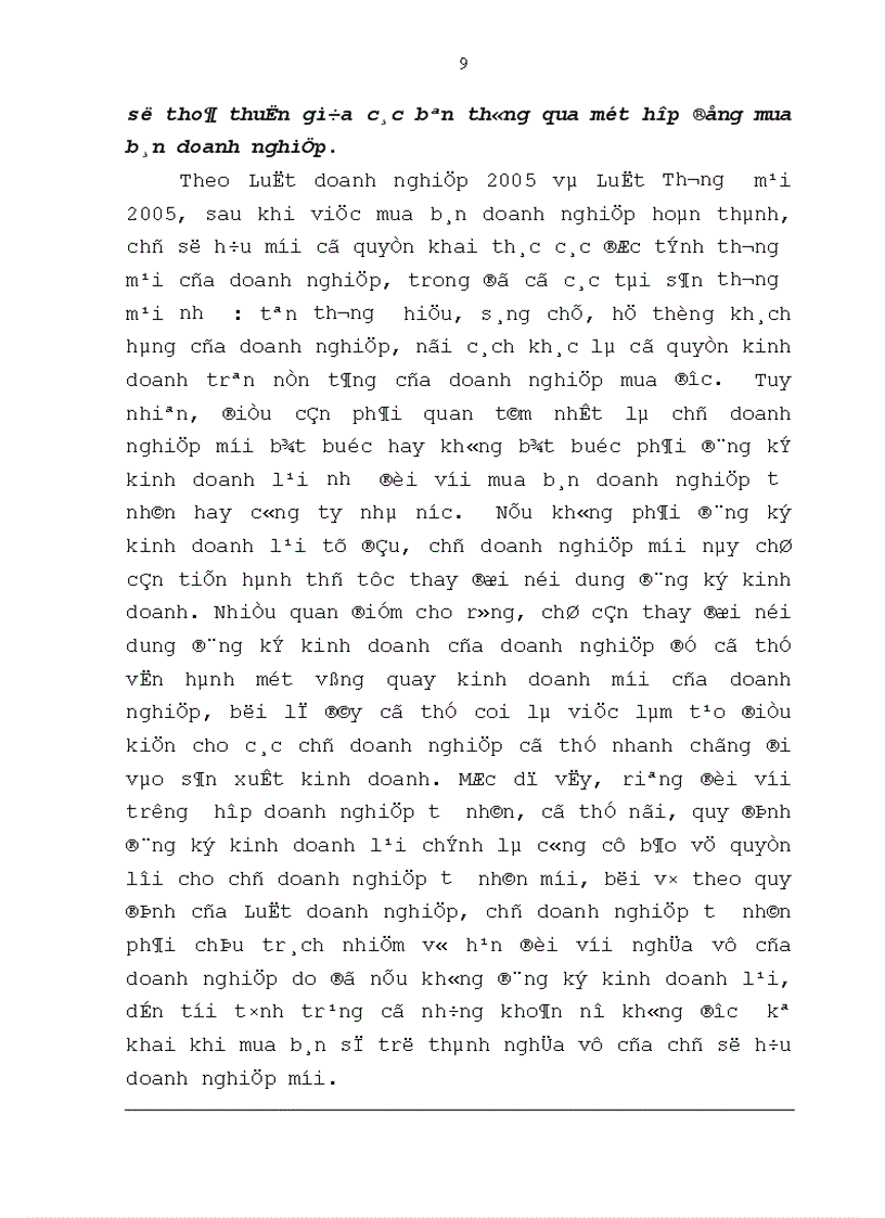 image for page Một số vấn đề pháp lý về mua bán doanh nghiệp ở Việt Nam