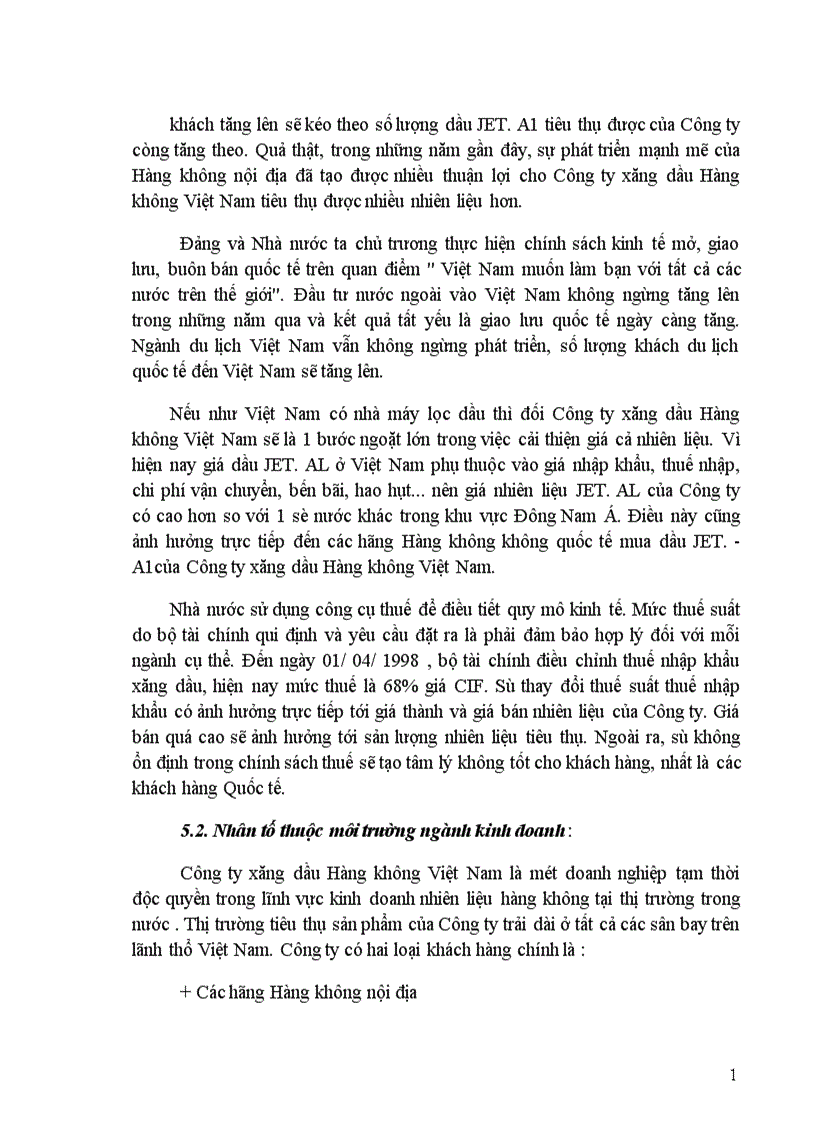 image for page Đánh giá kết quả kinh doanh trong năm 2000 2001 và hoạt động marketing của công ty 1