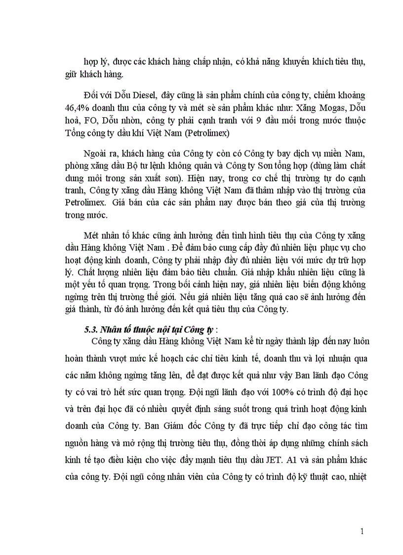 image for page Đánh giá kết quả kinh doanh trong năm 2000 2001 và hoạt động marketing của công ty 1