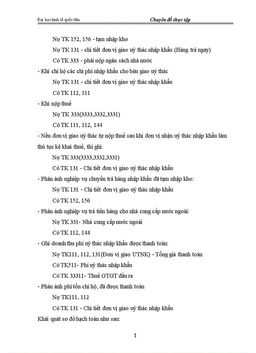 image for page Hạch toán lưu chuyển hàng hoá nhập khẩu tại Công ty cổ phần thương mại và tư vấn Tân Cơ 1