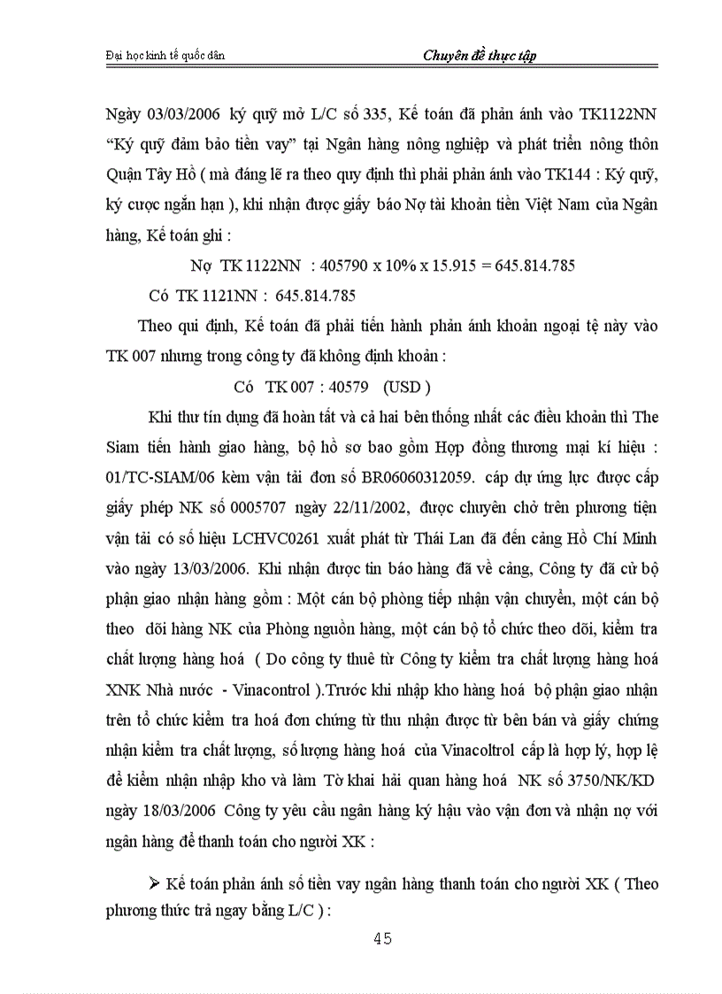 image for page Hạch toán lưu chuyển hàng hoá nhập khẩu tại Công ty cổ phần thương mại và tư vấn Tân Cơ 1