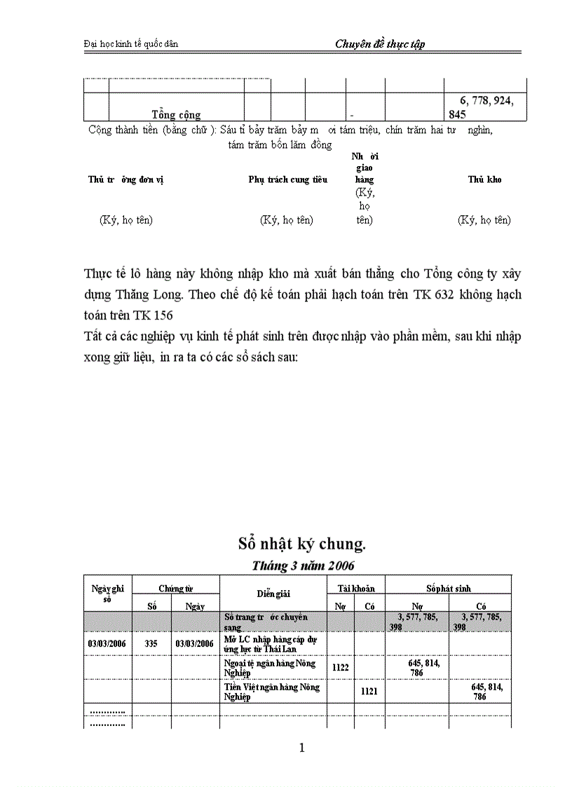 image for page Hạch toán lưu chuyển hàng hoá nhập khẩu tại Công ty cổ phần thương mại và tư vấn Tân Cơ 1