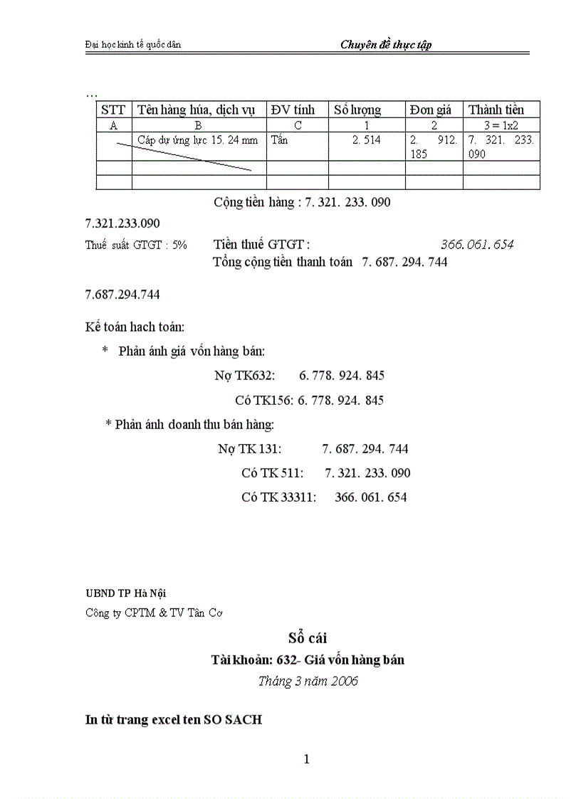 image for page Hạch toán lưu chuyển hàng hoá nhập khẩu tại Công ty cổ phần thương mại và tư vấn Tân Cơ 1