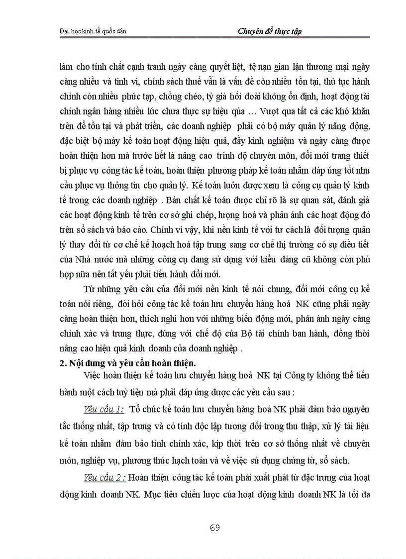 image for page Hạch toán lưu chuyển hàng hoá nhập khẩu tại Công ty cổ phần thương mại và tư vấn Tân Cơ 1