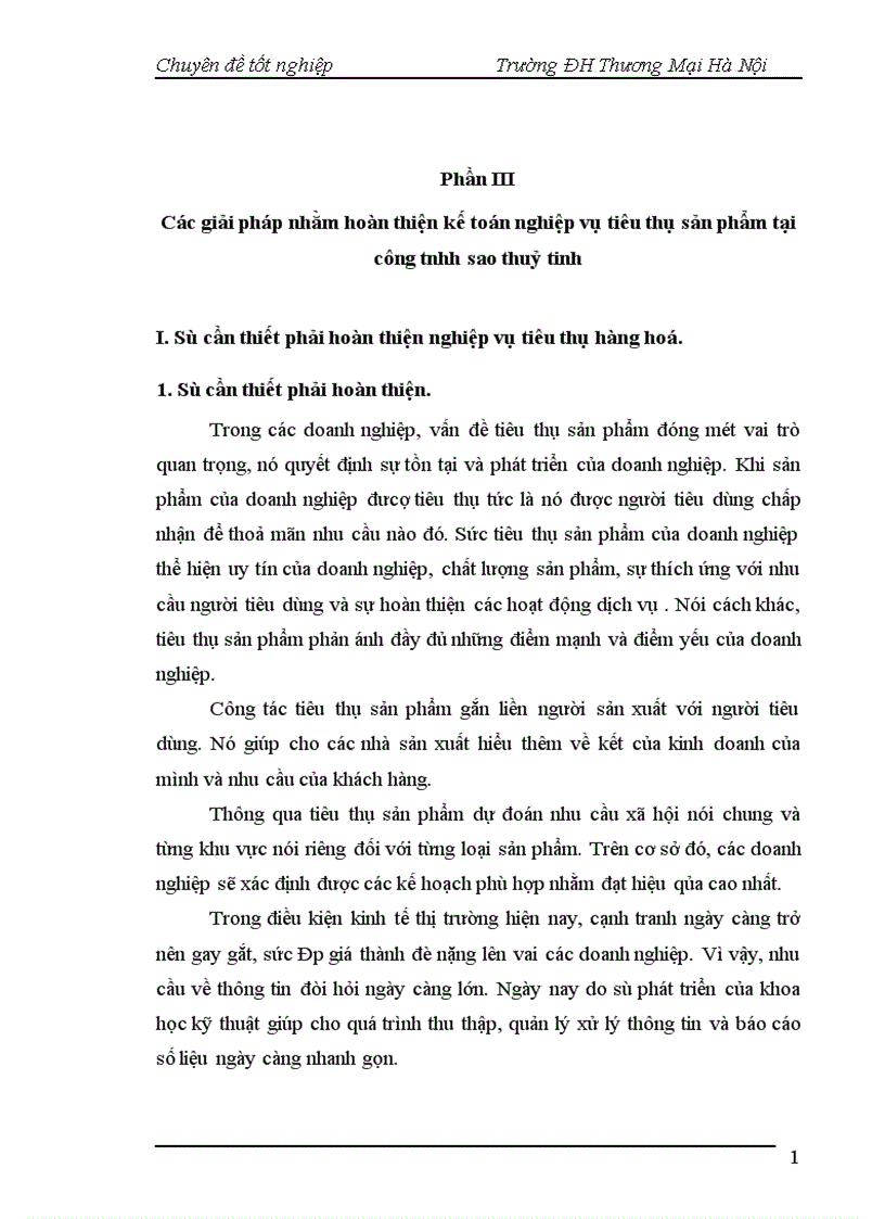 image for page Hoàn thiện kế toán nghiệp vụ tiêu thụ thành phẩm hàng hoá tại công ty Mỹ thuật và Vật phẩm văn hoá Hà Nội 1