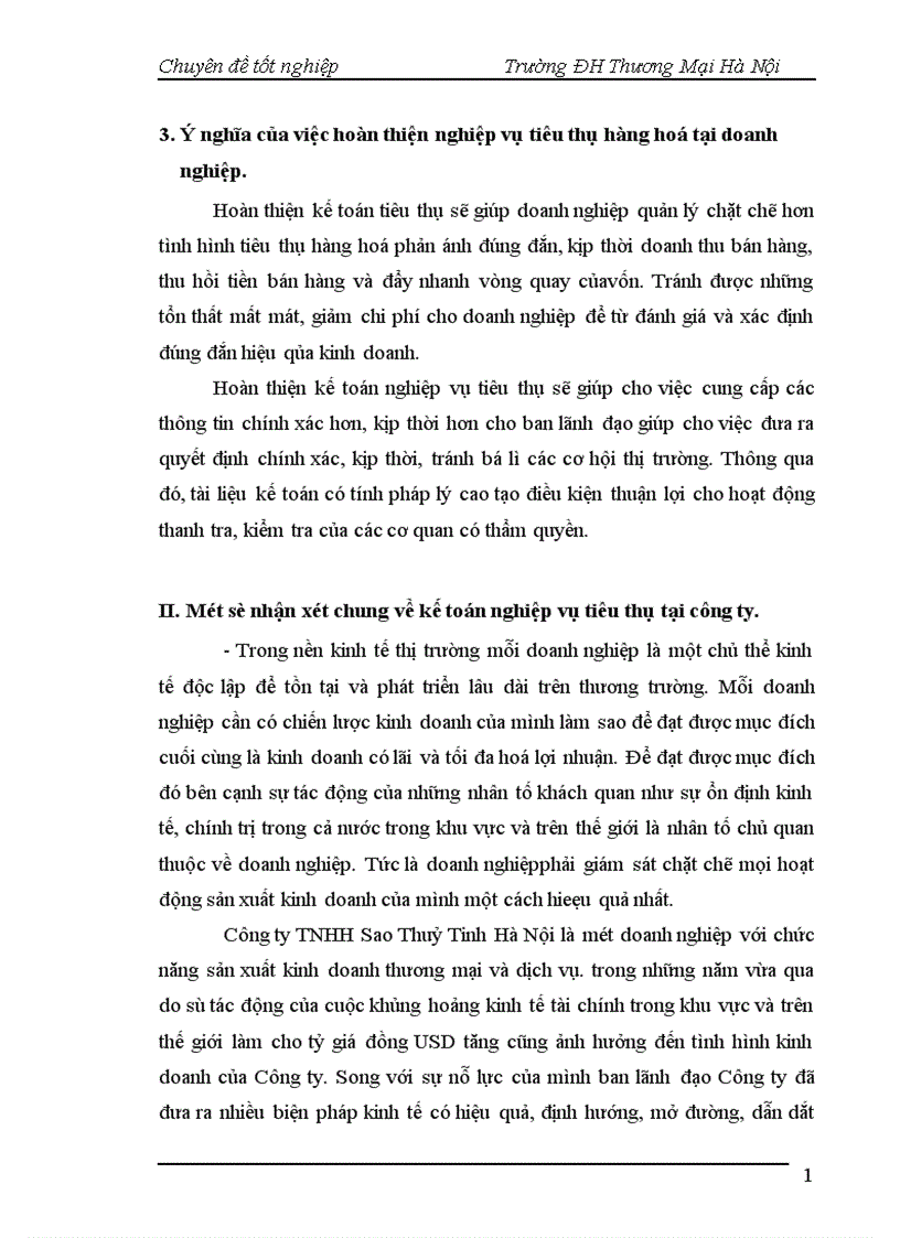 image for page Hoàn thiện kế toán nghiệp vụ tiêu thụ thành phẩm hàng hoá tại công ty Mỹ thuật và Vật phẩm văn hoá Hà Nội 1