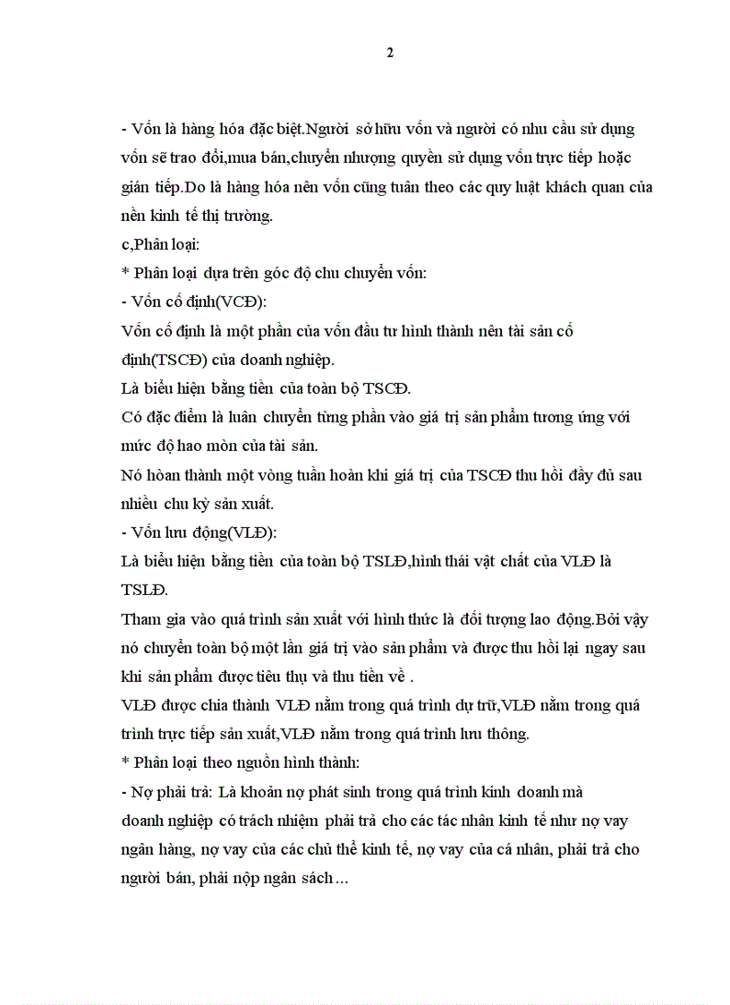 Thực trạng huy động vốn công ty