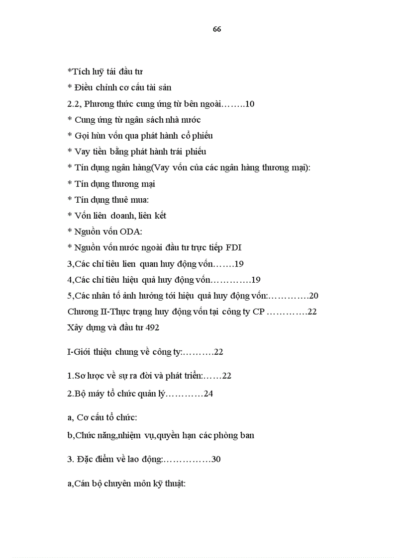 image for page Thực trạng huy động vốn công ty