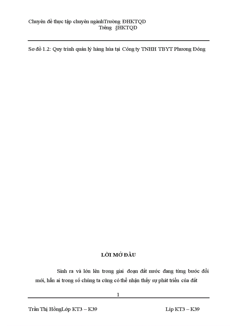image for page Hoàn thiện kế toán hàng hóa tại Công ty TNHH Thiết bị Y tế Phương Đông