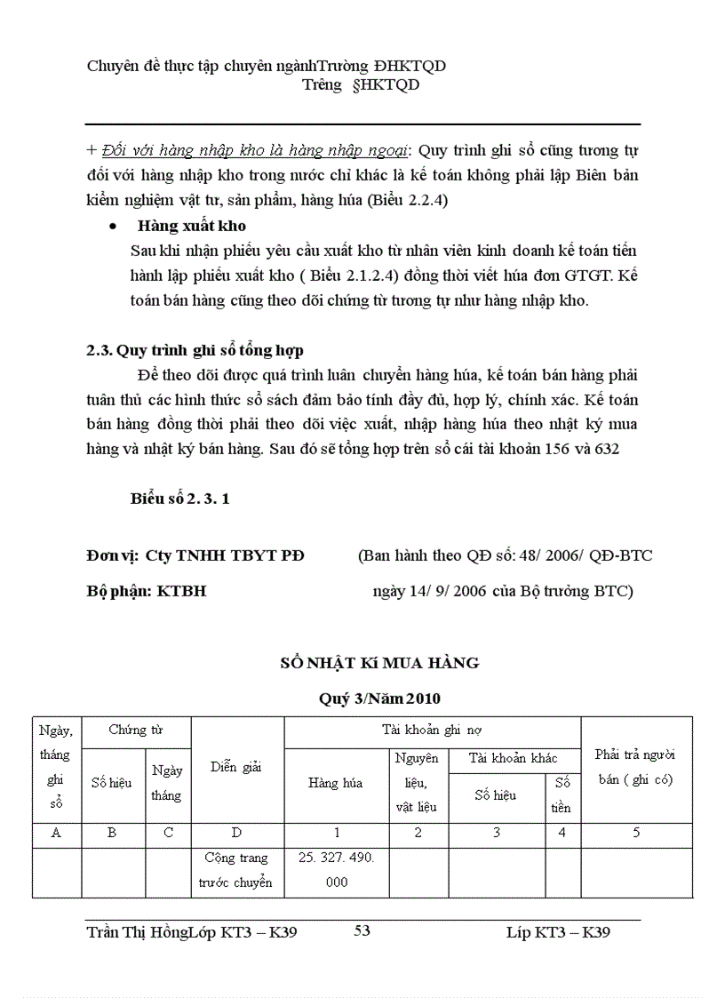 image for page Hoàn thiện kế toán hàng hóa tại Công ty TNHH Thiết bị Y tế Phương Đông
