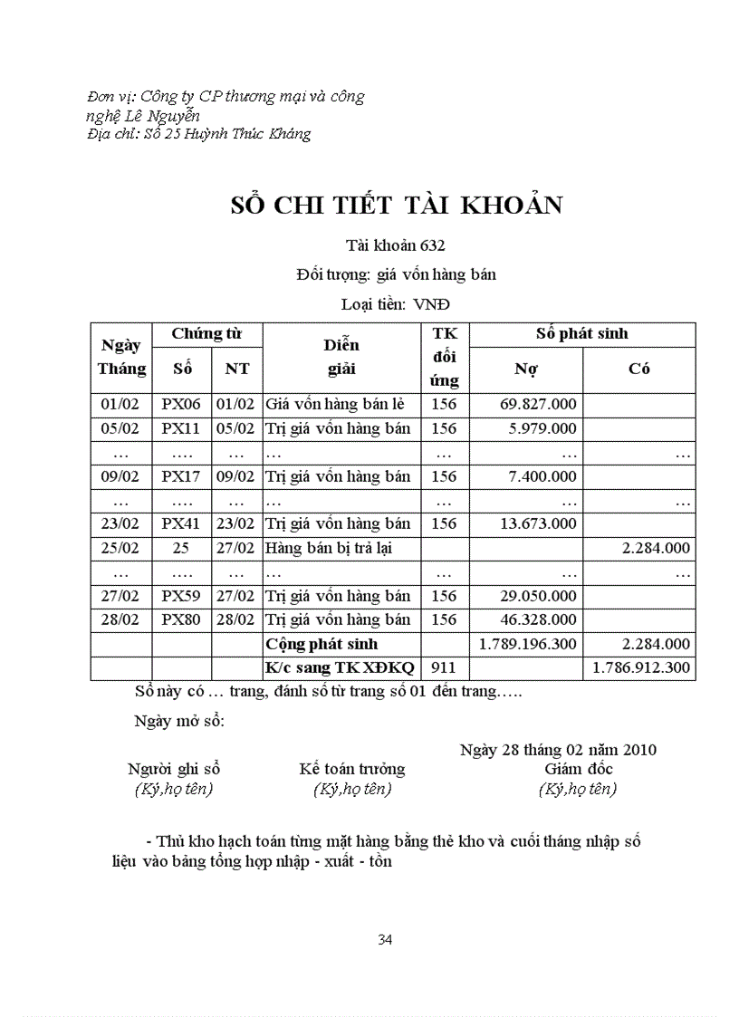 image for page Kế toán bán hàng linh kiện điện tử tại công ty cổ phần thương mại và công nghệ Lê Nguyễn 1