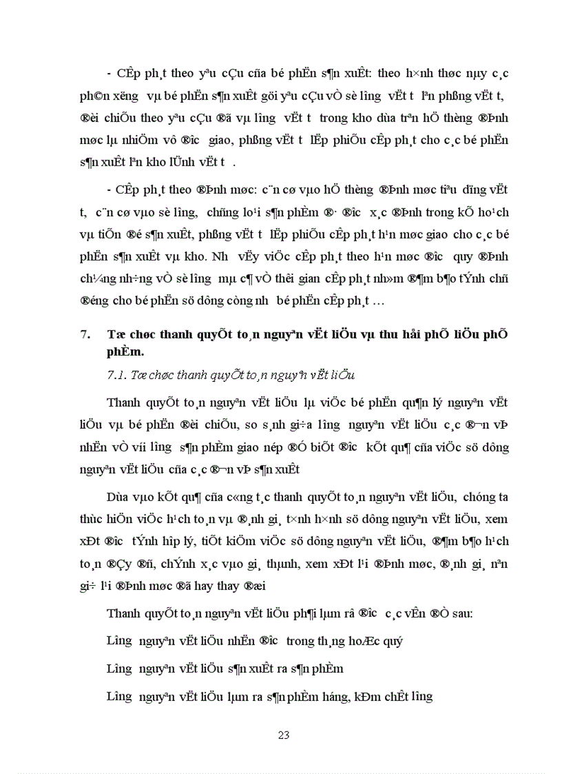 image for page Một số kiến nghị nhằm nâng cao hiệu quả của công tác quản lý nguyên vật liệu ở Công ty xây dựng điện và dịch vụ phát triển nông thôn