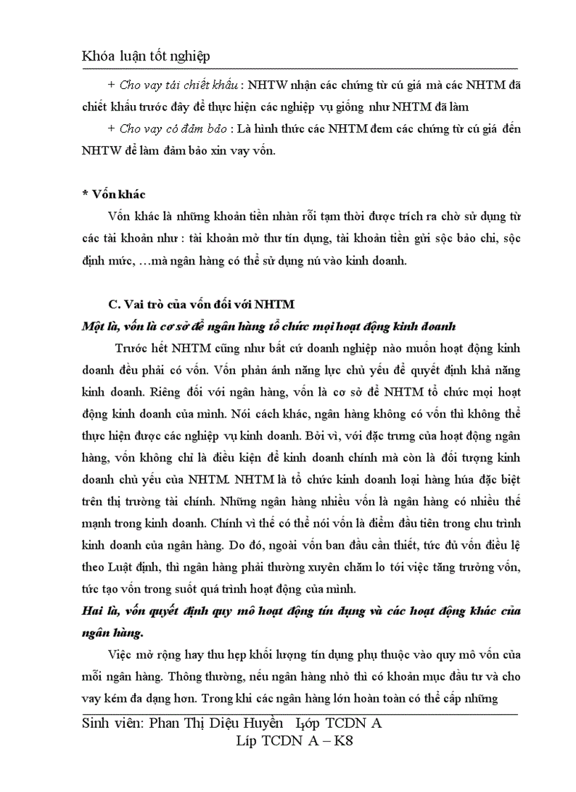 image for page Giải pháp tăng cường hiệu quả sử dụng vốn tại chi nhánh ngân hàng đầu tư và phát triển Bắc Quảng Bình 1