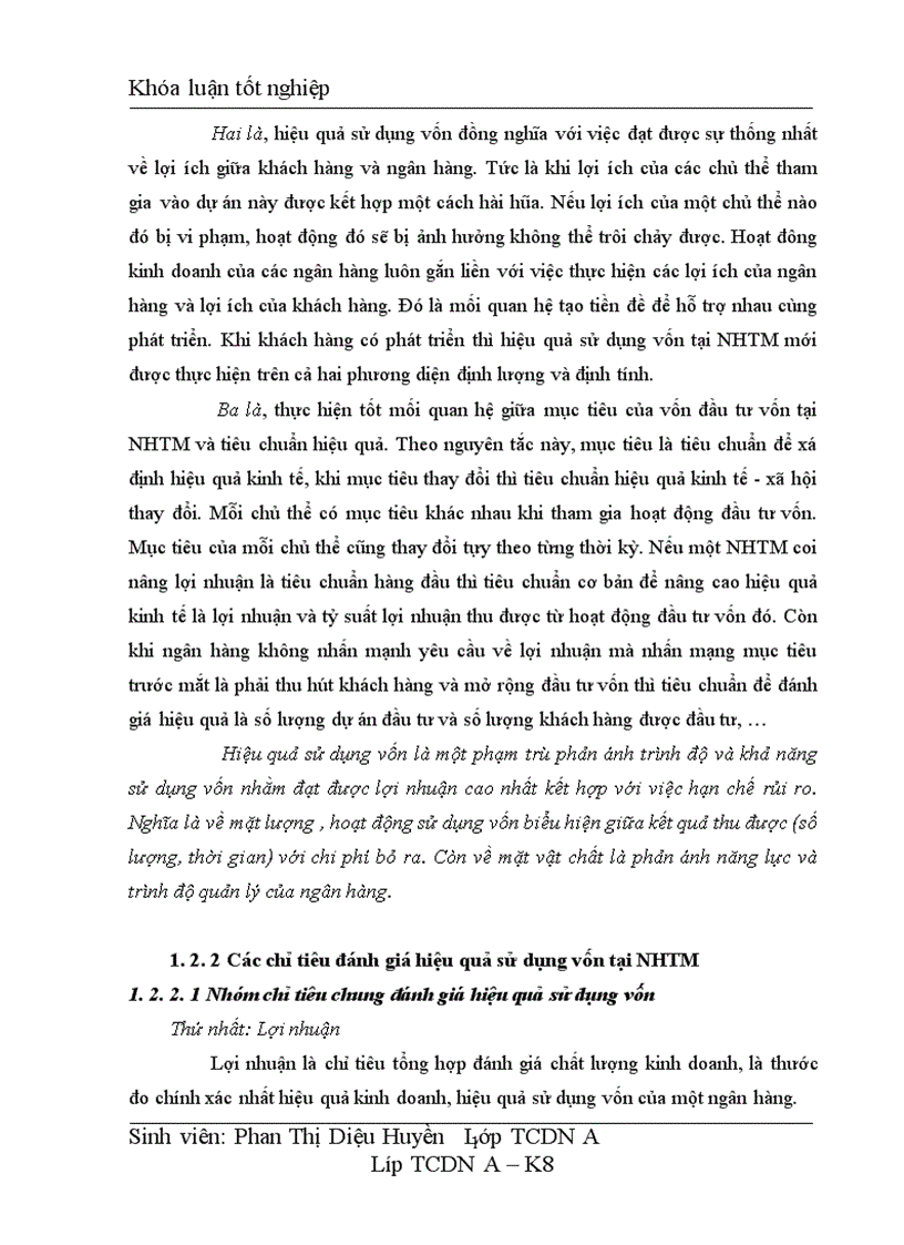 image for page Giải pháp tăng cường hiệu quả sử dụng vốn tại chi nhánh ngân hàng đầu tư và phát triển Bắc Quảng Bình 1
