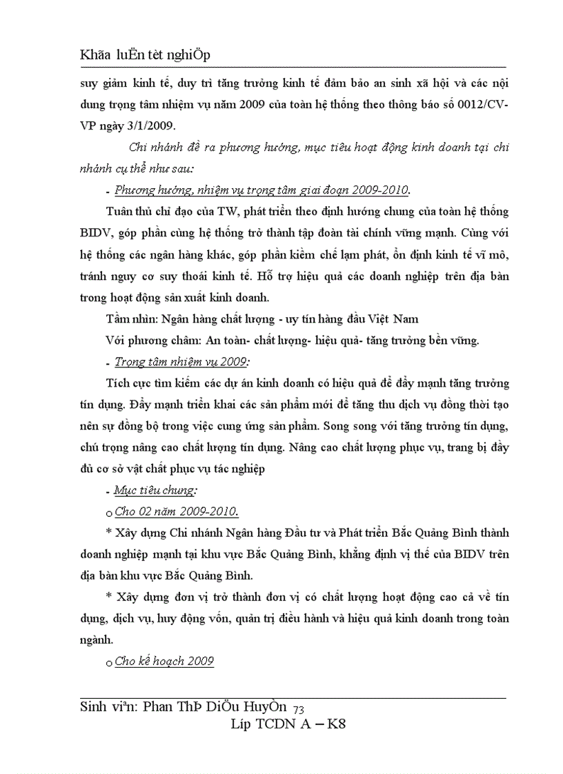 image for page Giải pháp tăng cường hiệu quả sử dụng vốn tại chi nhánh ngân hàng đầu tư và phát triển Bắc Quảng Bình 1