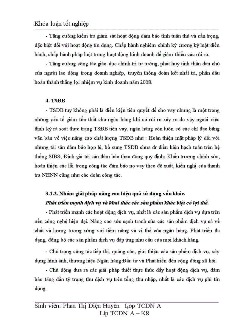 image for page Giải pháp tăng cường hiệu quả sử dụng vốn tại chi nhánh ngân hàng đầu tư và phát triển Bắc Quảng Bình 1