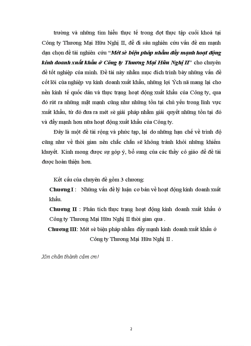 image for page Một số biện pháp nhằm đẩy mạnh hoạt động kinh doanh xuất khẩu ở Công ty Thương Mại Hữu Nghị II 1