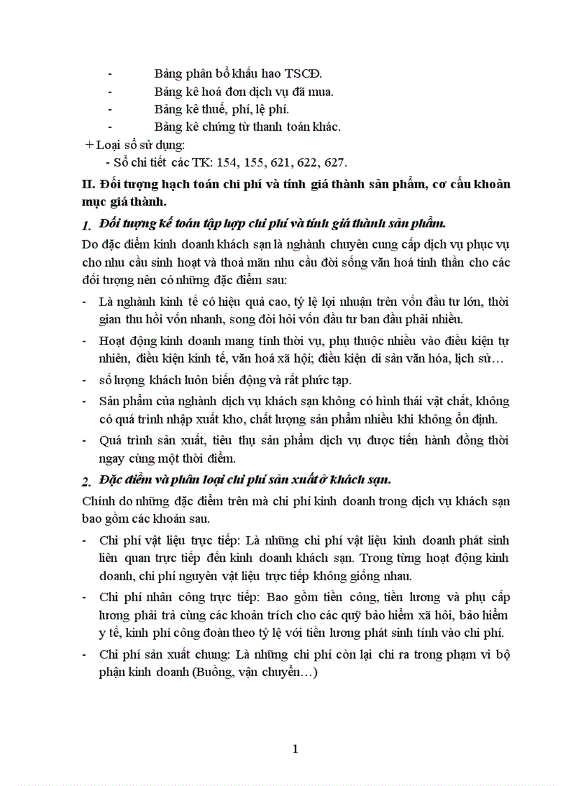 image for page Kế toán tập hợp chi phí sản xuất và tính giá thành sản phẩm tại Công ty liên doanh Khách sạn Vườn Bắc Thủ đô 1