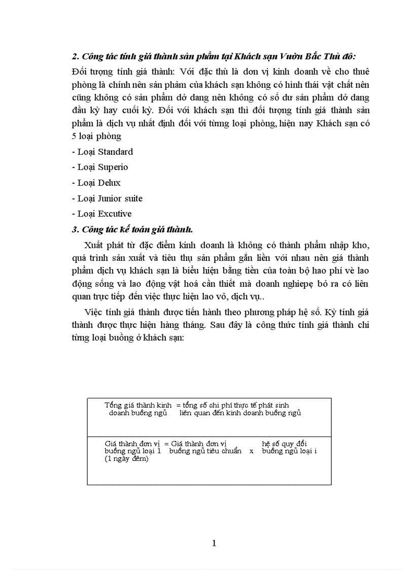 image for page Kế toán tập hợp chi phí sản xuất và tính giá thành sản phẩm tại Công ty liên doanh Khách sạn Vườn Bắc Thủ đô 1