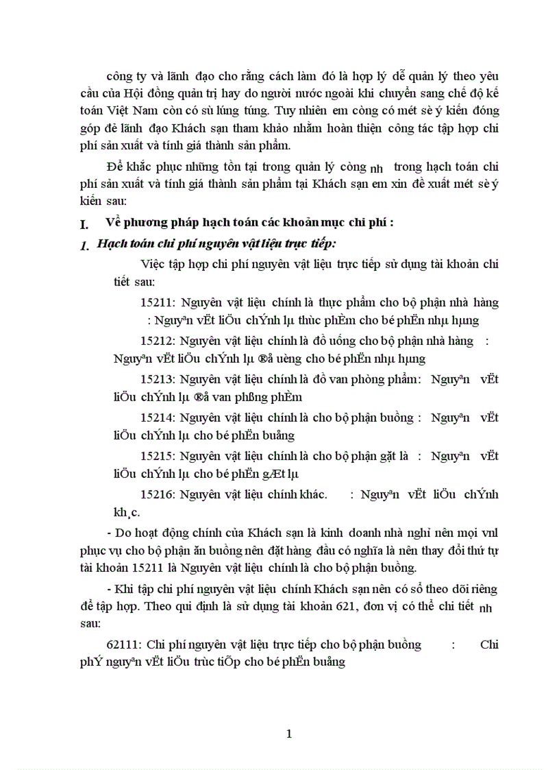 image for page Kế toán tập hợp chi phí sản xuất và tính giá thành sản phẩm tại Công ty liên doanh Khách sạn Vườn Bắc Thủ đô 1