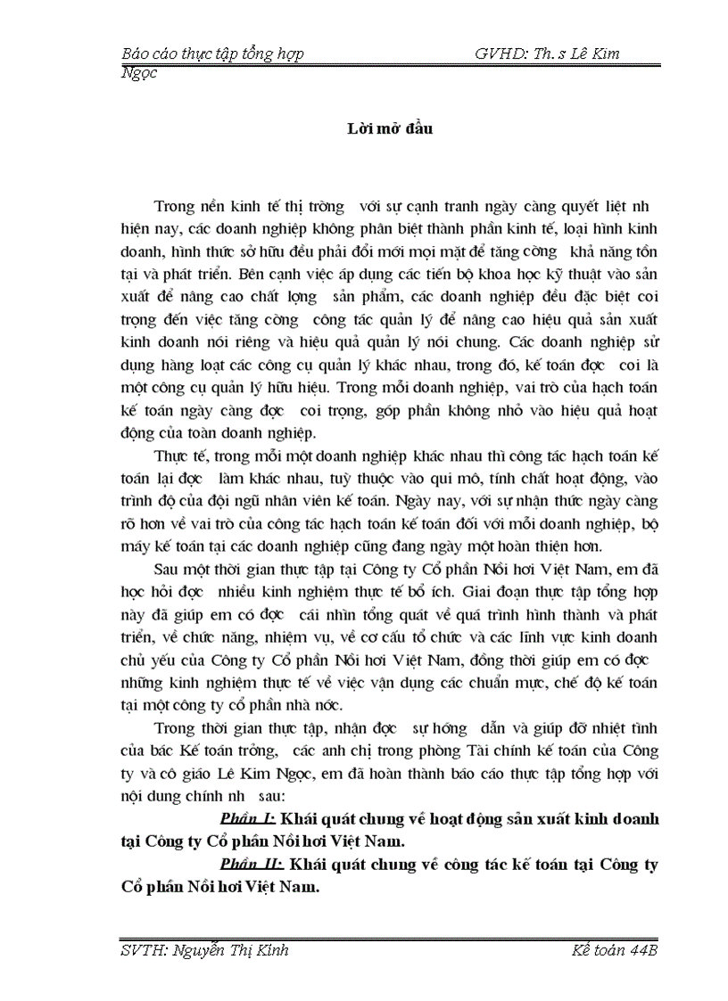 image for page Khái quát chung về công tác kế toán tại Công ty Cổ phần Nồi hơi Việt Nam 1