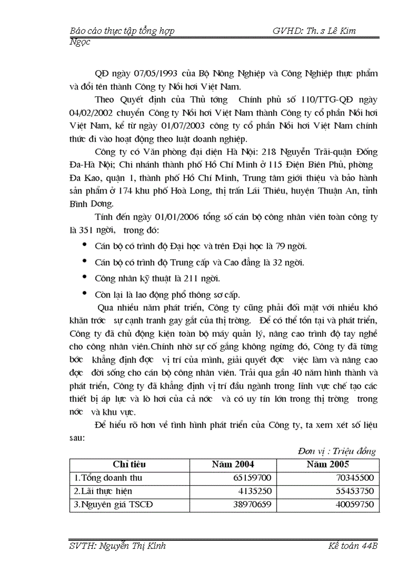 image for page Khái quát chung về công tác kế toán tại Công ty Cổ phần Nồi hơi Việt Nam 1
