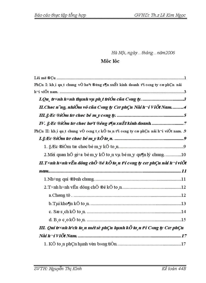 image for page Khái quát chung về công tác kế toán tại Công ty Cổ phần Nồi hơi Việt Nam 1