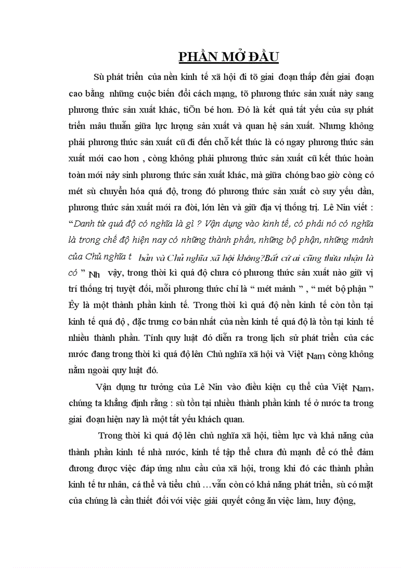 image for page Những vấn đề lý luận về kinh tế tư nhân và vai trò của kinh tế tư nhân ở nước ta