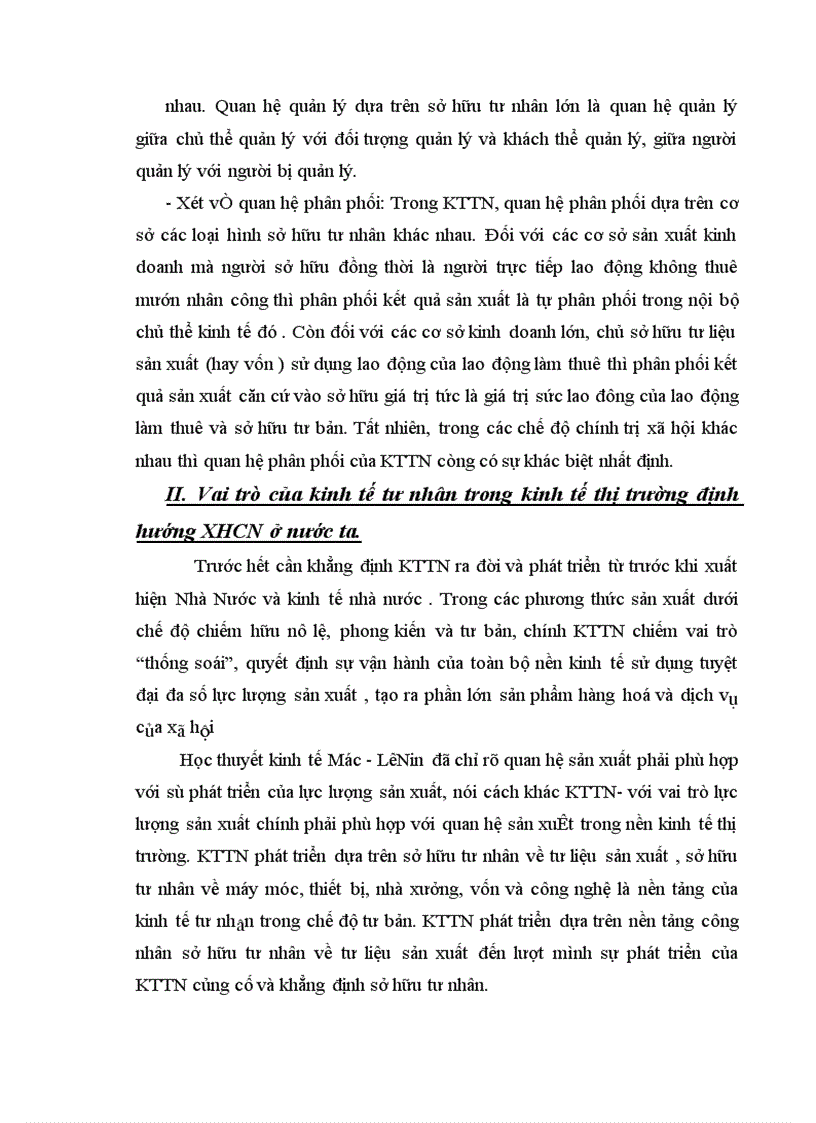 image for page Những vấn đề lý luận về kinh tế tư nhân và vai trò của kinh tế tư nhân ở nước ta