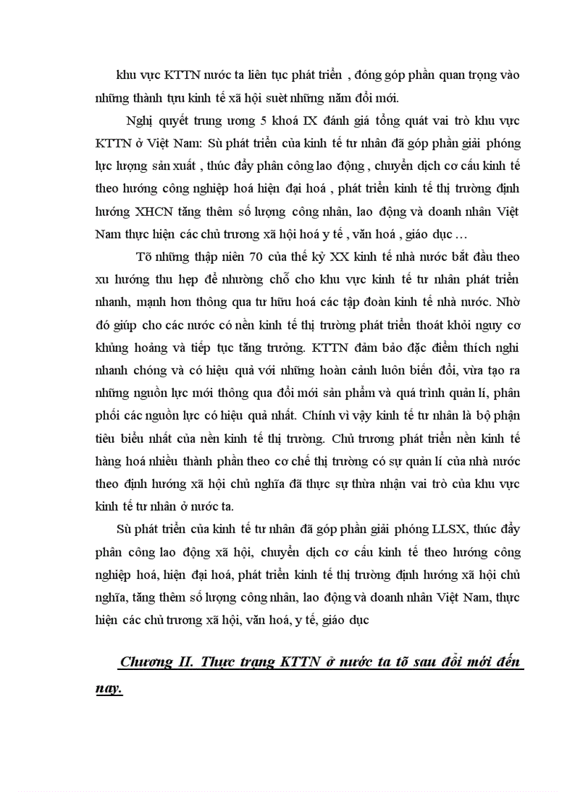 image for page Những vấn đề lý luận về kinh tế tư nhân và vai trò của kinh tế tư nhân ở nước ta