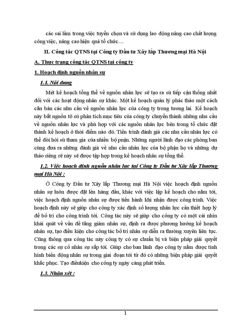 image for page Một số biện pháp nhằm nâng cao công tác QTNS tại Công ty Đầu tư Xây lắp Thương mại Hà Nội 1
