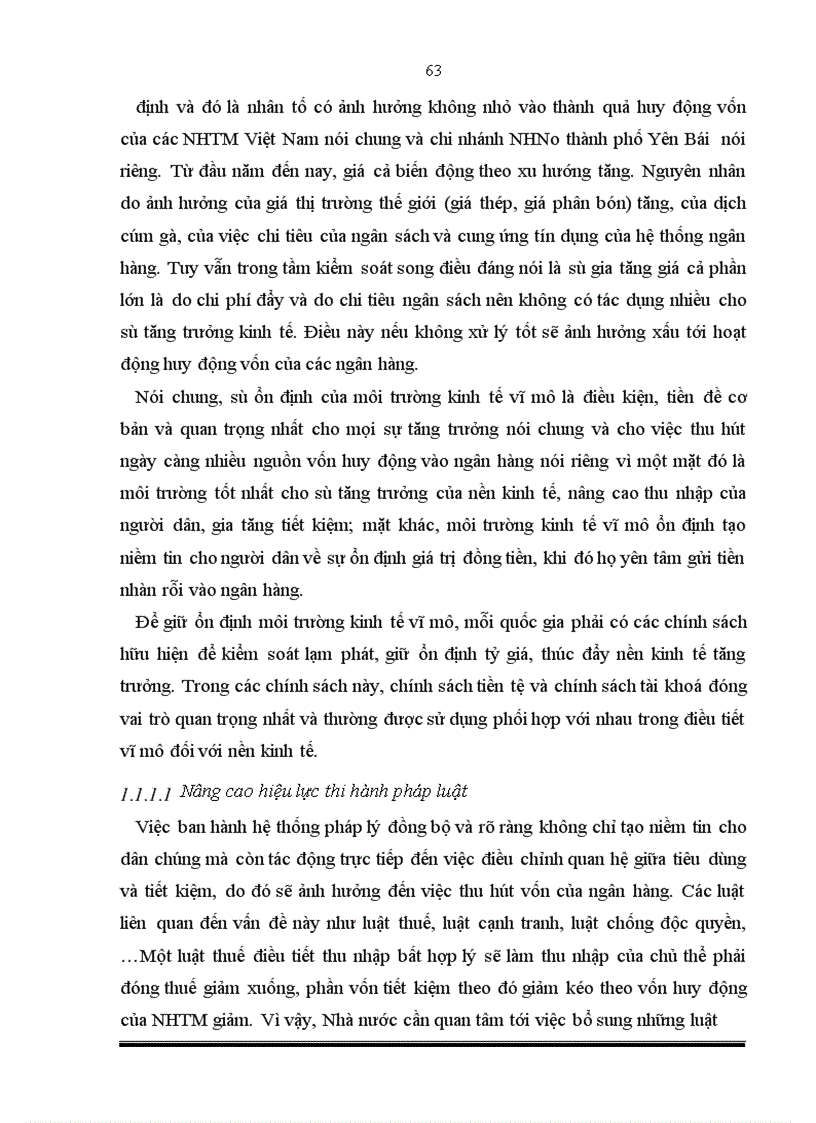 image for page Giải pháp nâng cao hiệu quả nghiệp vụ huy động vốn và hoàn thiện kế toán huy động vốn tại ngân hàng nông nghiệp và phát triển nông thôn thành phố Yên Bái 1