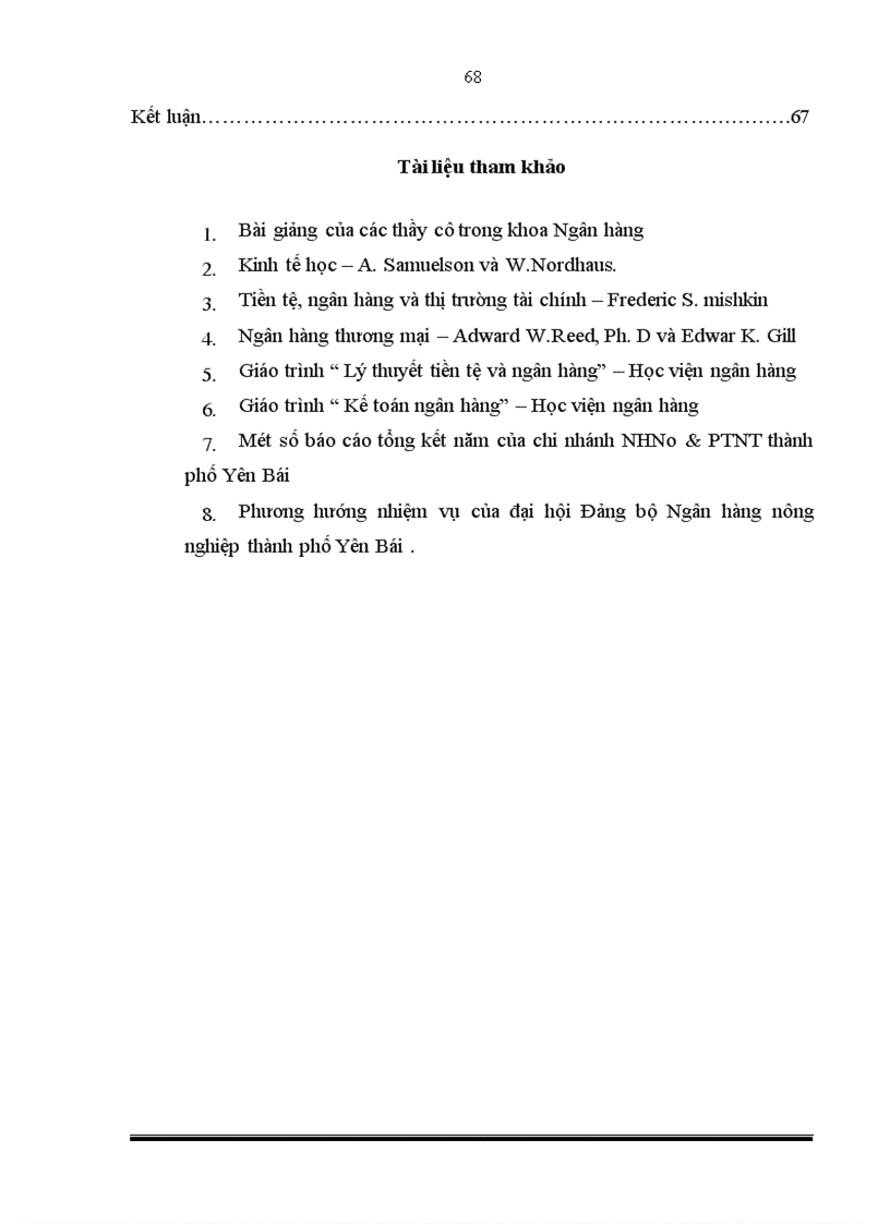 image for page Giải pháp nâng cao hiệu quả nghiệp vụ huy động vốn và hoàn thiện kế toán huy động vốn tại ngân hàng nông nghiệp và phát triển nông thôn thành phố Yên Bái 1