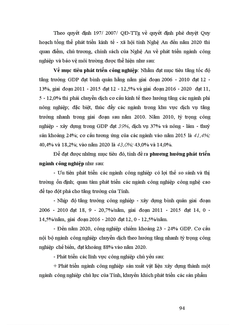 image for page Phát triển công nghiệp và tác động của nó lên ô nhiễm môi trường ở huyện Thanh Chương tỉnh Nghệ An 1