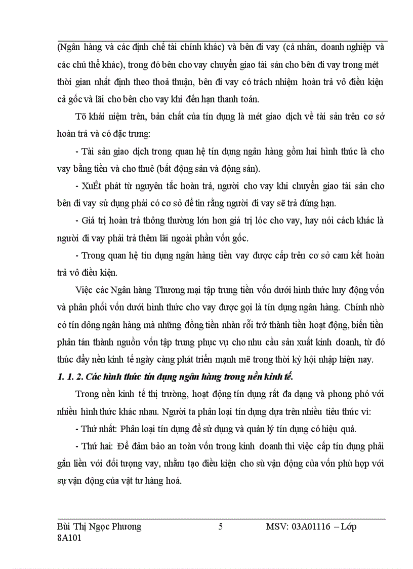 image for page Nâng cao chất lượng tín dụng đối với doanh nghiệp vừa và nhỏ tại chi nhánh ngân hàng công thương khu vực II Hai Bà Trưng 1