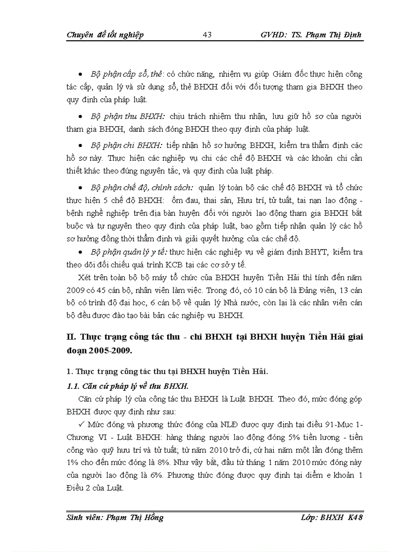 image for page Công tác thu chi các chế độ bảo hiểm xã hội tại bảo hiểm xã hội huyện tiền hải giai đoạn 2005 2009 thực trạng và giải pháp
