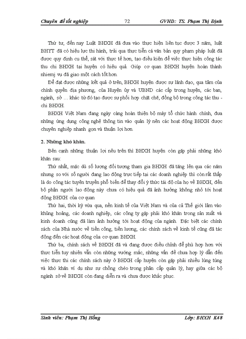 image for page Công tác thu chi các chế độ bảo hiểm xã hội tại bảo hiểm xã hội huyện tiền hải giai đoạn 2005 2009 thực trạng và giải pháp