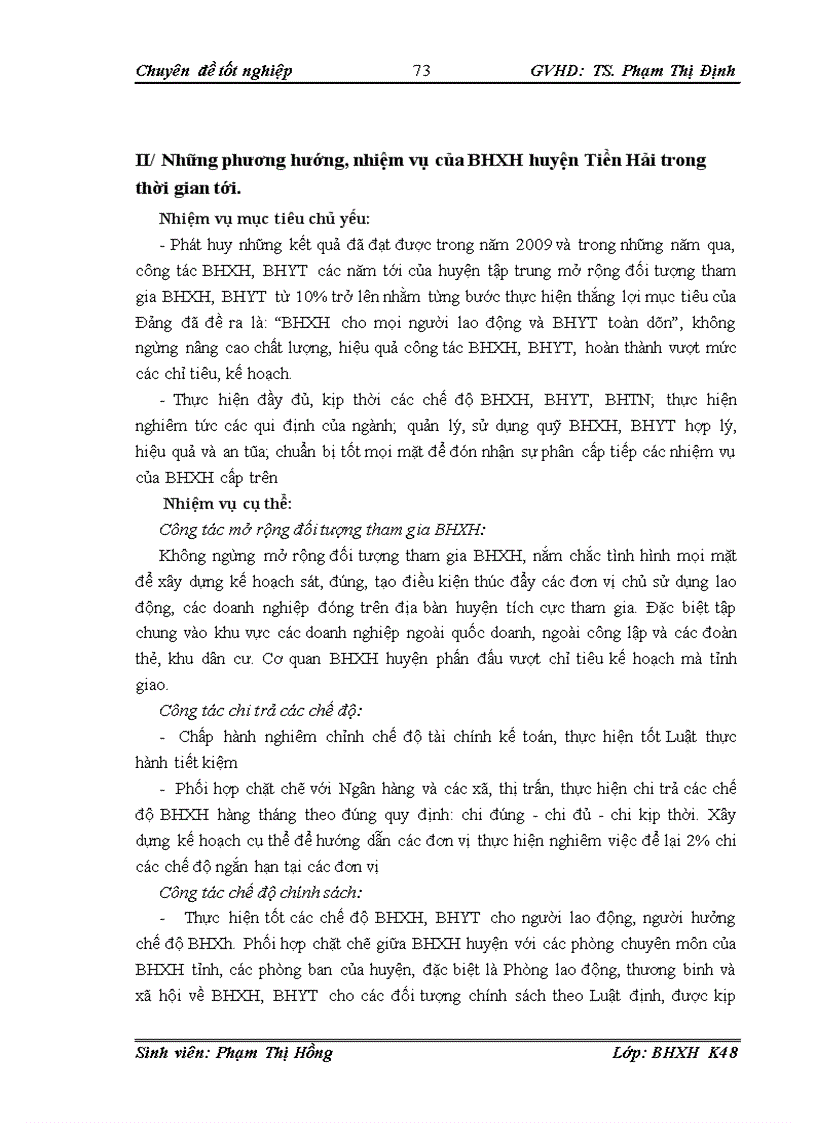 image for page Công tác thu chi các chế độ bảo hiểm xã hội tại bảo hiểm xã hội huyện tiền hải giai đoạn 2005 2009 thực trạng và giải pháp