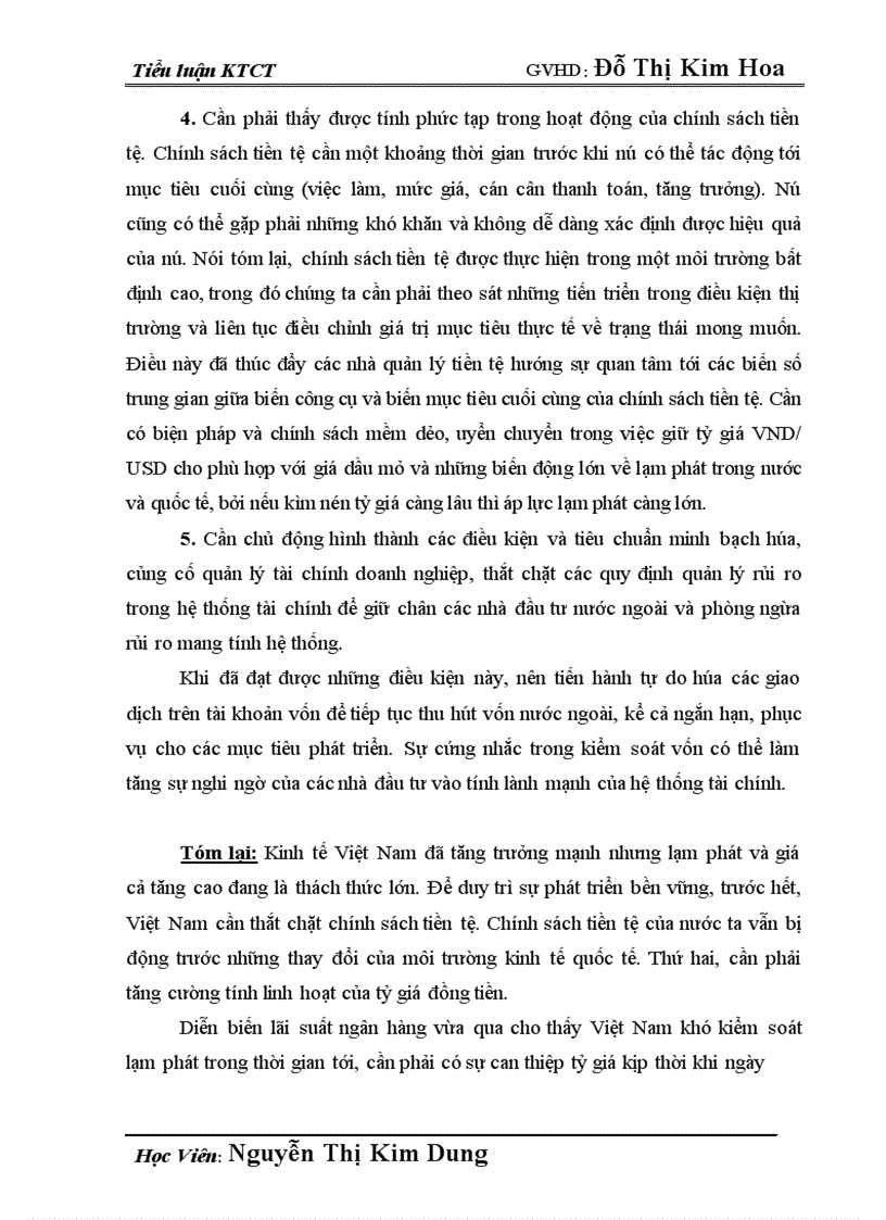 image for page Nâng cao hiệu quả sử dụng chính sách tiền tệ trong điều tiết vĩ mô nền kinh tế