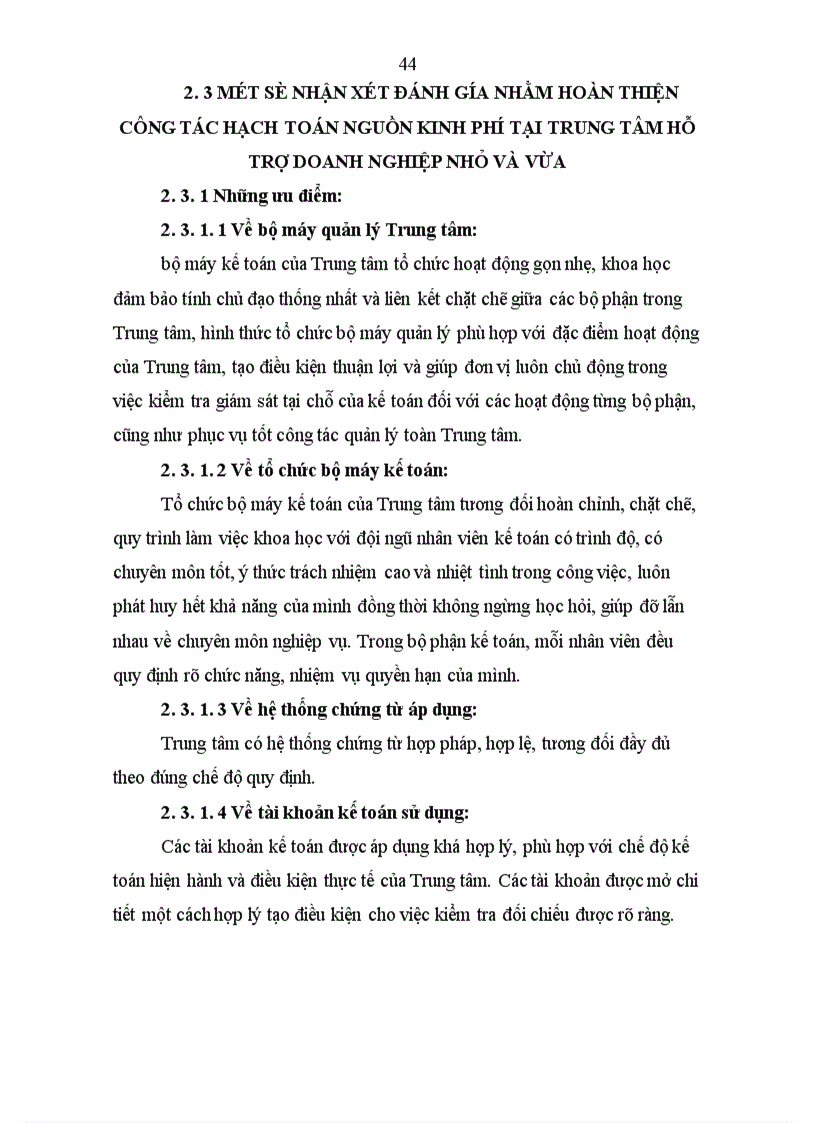 image for page Một số giải pháp nhằm hoàn thiện tổ chức hạch toán các nguồn kinh phí tại Trung tâm hỗ trợ doanh nghiệp nhỏ và vừa trực thuộc Sở Kế hoạch và Đầu tư Thành phố Hà Nội 1