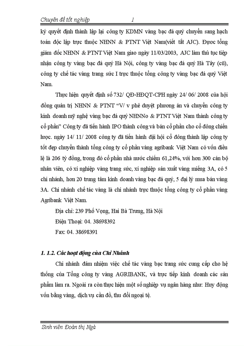 image for page Giải pháp nhằm nâng cao hiệu quả công tác quản lý chi phí sản xuất sản xuất tại Chi nhánh chế tác vàng Tổng công ty vàng AGRIBANK Việt Nam 1