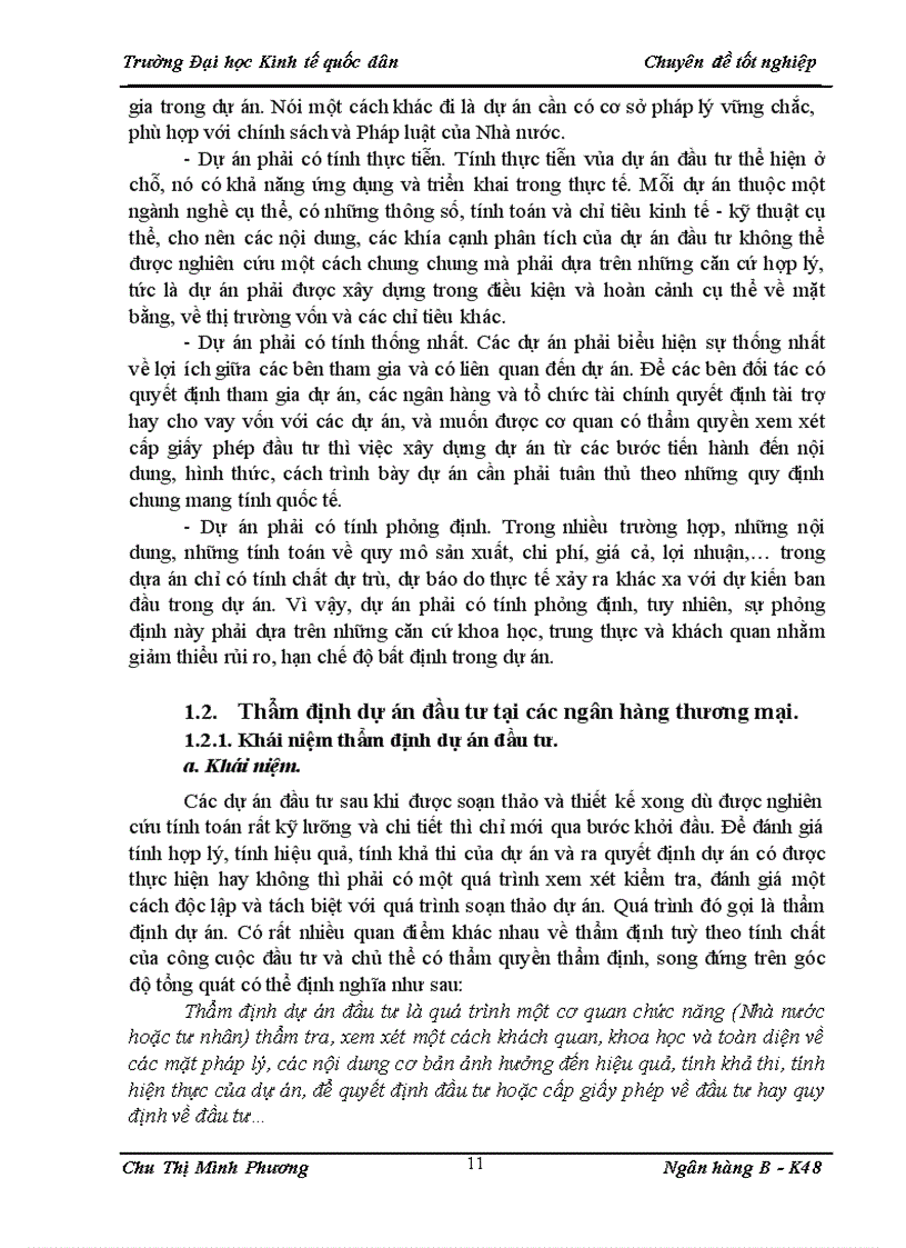 image for page Thẩm định tài chính dự án đầu tư tại các NHTM