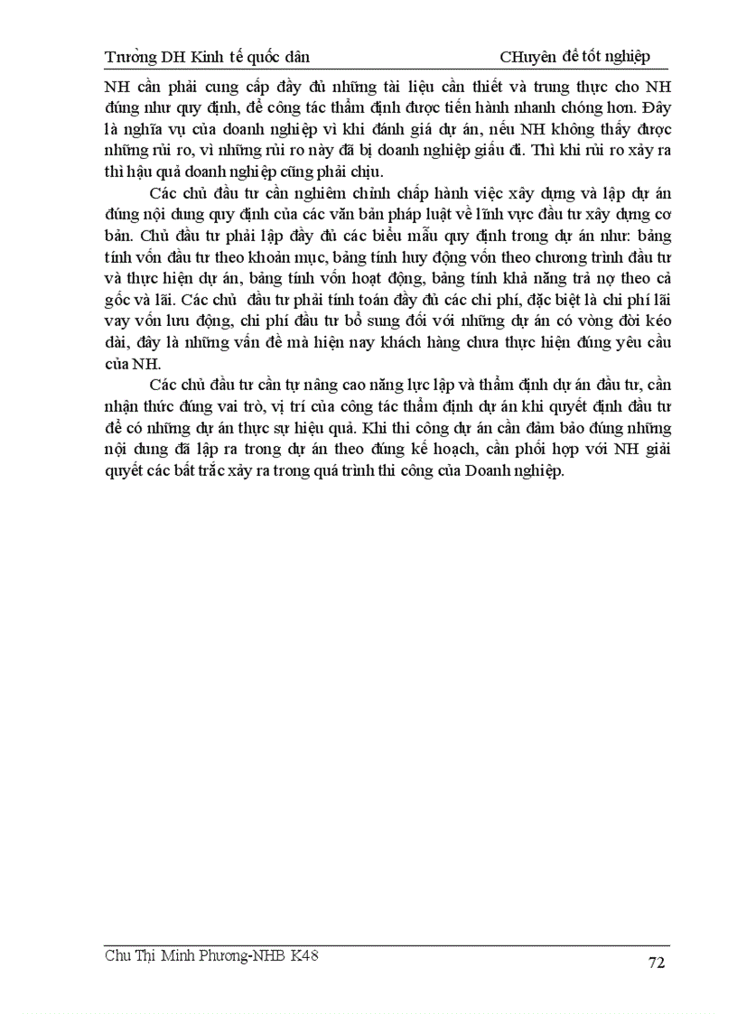 image for page Thẩm định tài chính dự án đầu tư tại các NHTM
