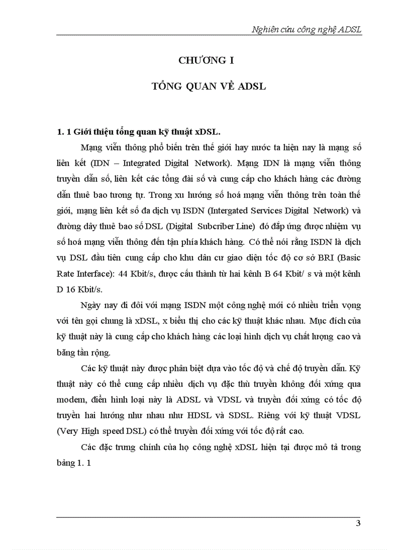 image for page Nghiên cứu công nghệ ADSL