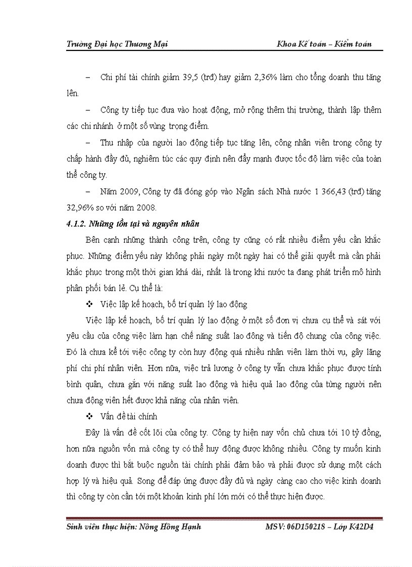 image for page Phân tích thống kê kết quả kinh doanh của Công ty cổ phần Thành Đô 1