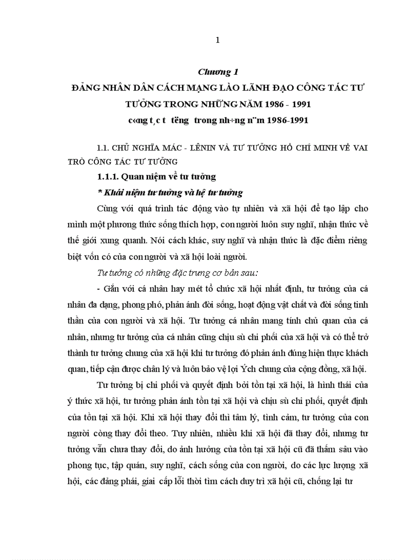image for page Đảng Nhân dân cách mạng Lào lãnh đạo công tác tư tưởng trong thời kỳ 1986 2001 1