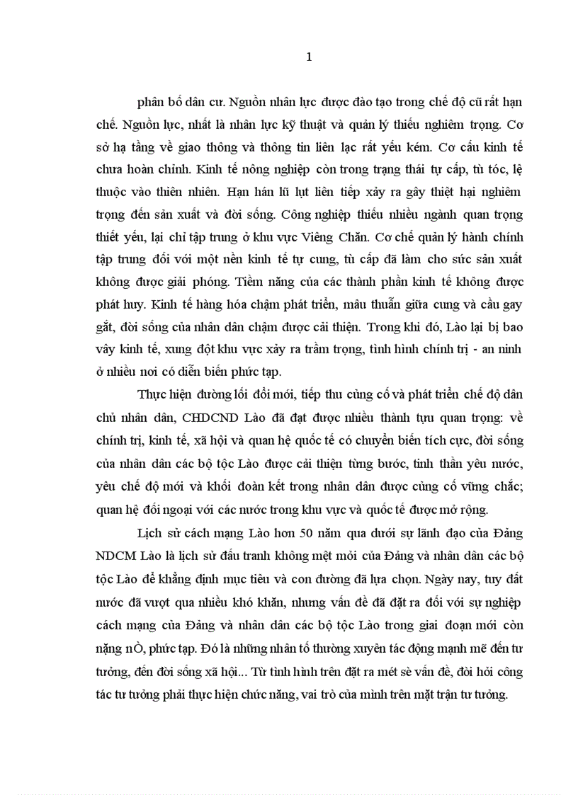 image for page Đảng Nhân dân cách mạng Lào lãnh đạo công tác tư tưởng trong thời kỳ 1986 2001 1