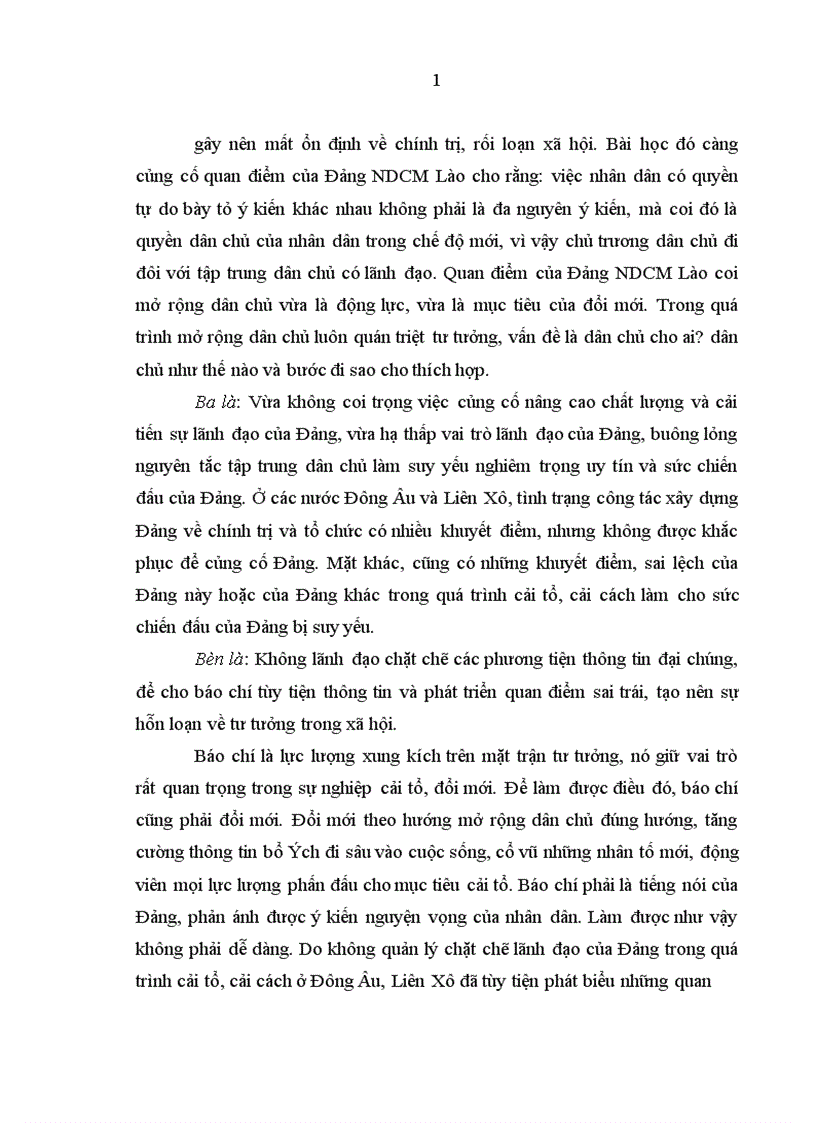 image for page Đảng Nhân dân cách mạng Lào lãnh đạo công tác tư tưởng trong thời kỳ 1986 2001 1