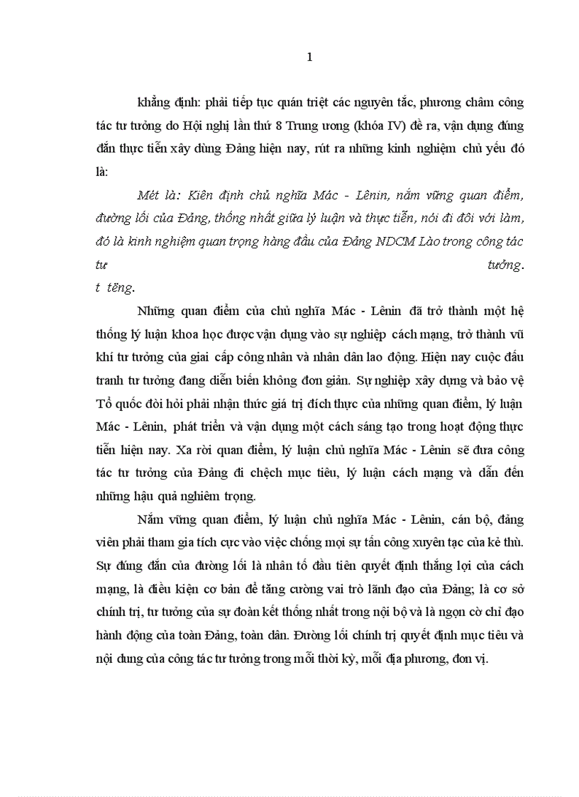 image for page Đảng Nhân dân cách mạng Lào lãnh đạo công tác tư tưởng trong thời kỳ 1986 2001 1