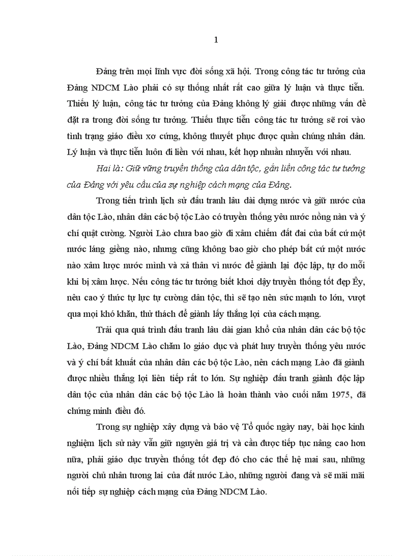 image for page Đảng Nhân dân cách mạng Lào lãnh đạo công tác tư tưởng trong thời kỳ 1986 2001 1